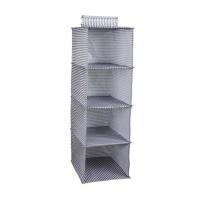 4 Gözlü Dolap Organizer Zebra Model