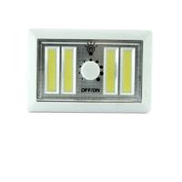 4 Ledli Pilli Led Lamba Güç Ayarlı Led Portatif Lamba Led Işık - Mıknatıslı Yapışkanlı