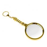 5x90mm Tüm Metal Altın Renkli, Hediye Büyüteç,optik Lensler Ile çinko Alaşım Metal çerçeve