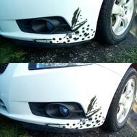 Araç Sticker Yara Bere Oto Sticker Yara Şeklinde 3D