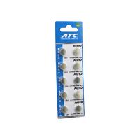 ATC ALKALİNE BUTTON BATTERY ( AG10 ) ( LR-1130/389/189 ) ( DÜĞME PİL ) ( ALKALİN ) ( 1.5V ) ( 10LU KART )*400
