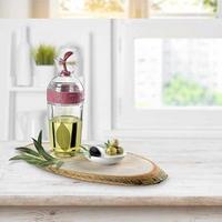 Cam Yağdanlık Fresh Ölçülü Yağ Şişesi Yağdanlık