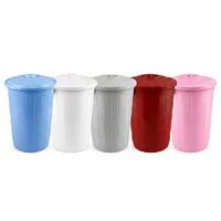 Çöp Kovası 70 Lt Plastik Çöp Kovası Kapaklı Büyük Boy Çöp Bidonu Dayanıklı Çöp Kovası