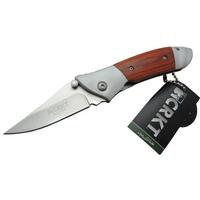 CRKT CR 0035 RD Kamp Çakı 18 cm - Metal &amp; Gül Ağacı Saplı, Kılıflı, Kutulu