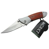 CRKT CR 0035 RD Kamp Çakı 18 cm - Metal & Gül Ağacı Saplı, Kılıflı, Kutulu
