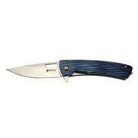 Dpx Gear Aculus F004 BL Mavi  Kurtarma / Kamp Çakı 18cm - Yarı Otomatik, Cam Kırma Aparatlı, Kemerlikli, Kutulu