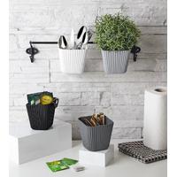 Duvara Asılan Çok Amaçlı Organizer - 2'li Saksı Set