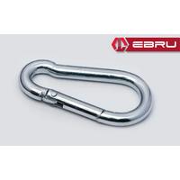 Ebru Yaylı Karabina, Çengel, Kanca 6mm - 5 Adet