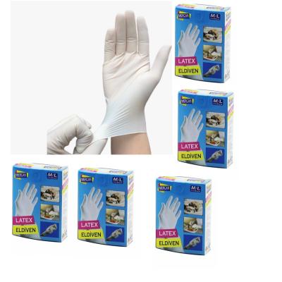 Eldiven Latex Eldiven Muayene Eldiveni S/M 30 Adet