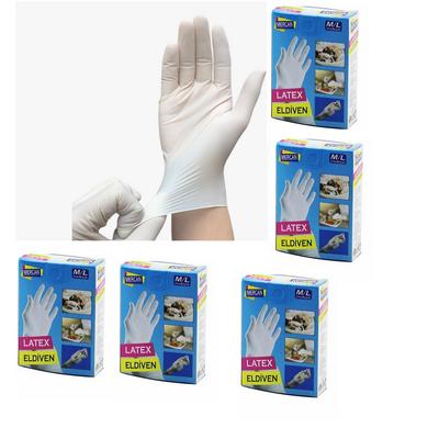 Eldiven Latex Eldiven Muayene Eldiveni S/M 30 Adet
