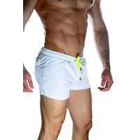 Erkek Beyaz Mini Mayo Short