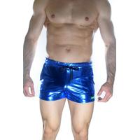 Erkek Mavi Lame Short