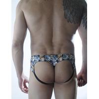 Erkek Zar Desenli Fantezi Jockstrap