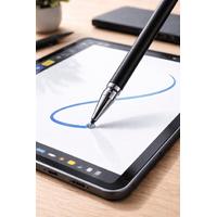 iPhone 16 PRO Uyumlu Dokunmatik Stylus Kalem Disk Uçlu Hassas Tablet Telefon Çizim Kalemi