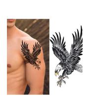 Kartal Geçici Dövme Şablonu - FF037