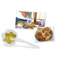 Kurabiye Ruleti - Çiçek - Kalp - Üçgen - Muffin şekillerinde Kurabiye Şekillendirici