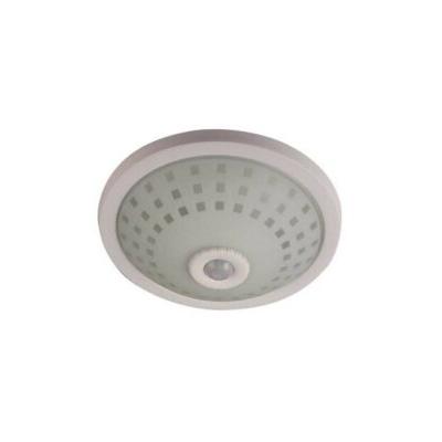 NİSALUCE E-2002 TAVAN ARMATÜR ( CAMLI  KAFES ) ( 360° HAREKET SENSÖRLÜ=5MT ALGI ) (2 ADET E27 AMPUL DUYLU )*12