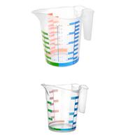 Ölçü Kabı Dereceli Renkli 1000 ML + 500 ML Set