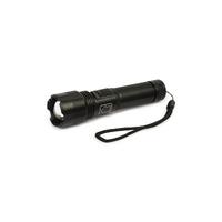 PeakStar Ps-1600 Süper Parlak Led Zoomlu 5 Mod Su Geçirmez Profesyonel Kamp Bekçi Avcı Feneri