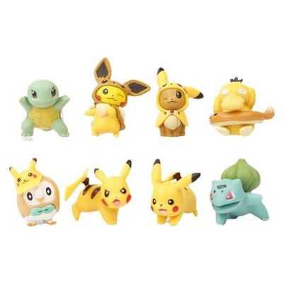 Pika Pika 8 Adet Mini Figür
