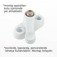 Pvc Kapı Pencere Emniyet Kilidi -  Pimapen Kilidi - ÇELİK - 6 Adet