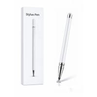 Realme C53 Uyumlu Dokunmatik Stylus Kalem Disk Uçlu Hassas Beyaz Tablet Telefon Çizim Kalemi