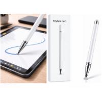 Realme C53 Uyumlu Dokunmatik Stylus Kalem Disk Uçlu Hassas Beyaz Tablet Telefon Çizim Kalemi