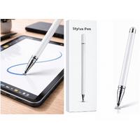 Redmi Note 11 E Uyumlu Dokunmatik Stylus Kalem Disk Uçlu Hassas Beyaz Tablet Telefon Çizim Kalemi