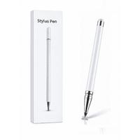 Redmi Note 13 PRO 4G Uyumlu Dokunmatik Stylus Kalem Disk Uçlu Hassas Beyaz Tablet Telefon Çizim Kalemi