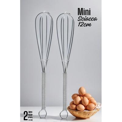 Sciacca Mini Çırpıcı Çelik 2 adet