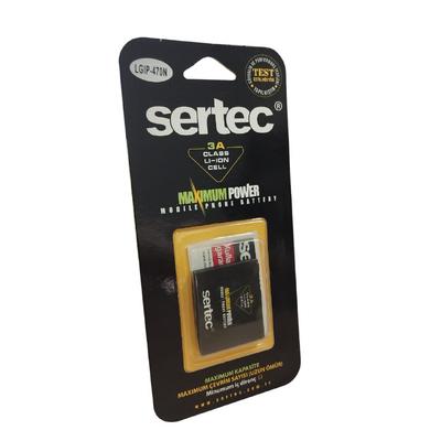 SERTEC - LG GD580 / LGIP-470N Uyumlu Batarya