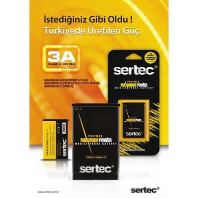 SERTEC - LG KF600 / LGIP-470A Uyumlu Batarya