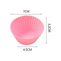 Silikon Muffin Kalıbı - Sürekli Kullanım Muffin Kek Kalıbı 6 ADET
