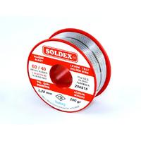 Soldex 60-40 Lehim Teli 200 Gr 1 mm - Sn:60 / Pb:40