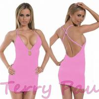 Terry Pau TP060940 Mini Elbise