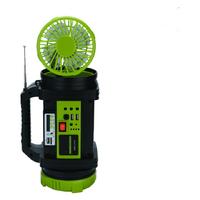 Wıson WS-5683 Şarjlı 30w Solar Şarjlı Ev Aydınlatma Seti Radyo Ve Fan Powebank