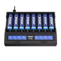 Xtar VC8 Sekizli Li-ion / NI-CD / NI-MH Pil Şarj Cihazı