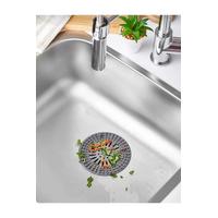 Yuvarlak  Süzgeçli Silikon Mutfak  Lavabo Ve Küvet Süzgeci Gider Süzgeci